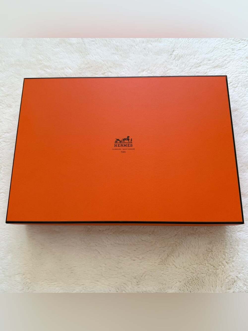 Hermes medium size box for bag or shoes Authentic